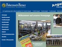 Tablet Screenshot of angelsport-saecker.de